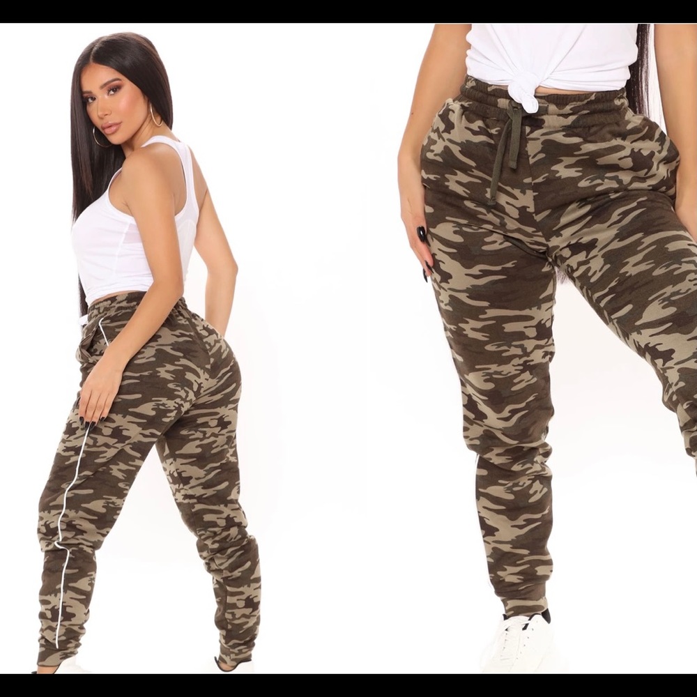 Camo Joggers